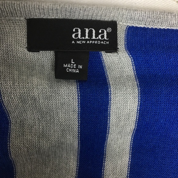 πa.n.a A New Approach Striped Batwing Sleeves Top - Picture 7 of 8